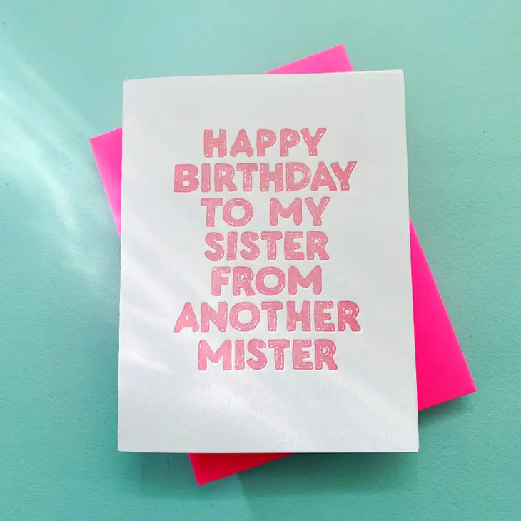 sister from another mister card